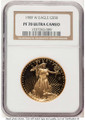 1989-W G$50 Proof 1 oz American Gold Eagle Coin NGC PF70 UCAM coin front image