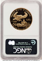 1989-W G$50 Proof 1 oz American Gold Eagle Coin NGC PF70 UCAM coin back image