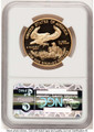 2001-W $50 Proof 1 oz American Gold Eagle Coin NGC PF70 UCAM coin back image