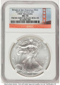 Bullionshark 2012(-S) S$1 American Silver Eagle Coin NGC MS70 - First Strike - Struck at San Francisco - HAT778752003 