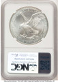 2024(-P) $1 American Silver Eagle Coin NGC MS70   with Star Privy - Struck at Philadelphia coin back image