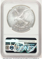 2024(-P) $1 American Silver Eagle Coin NGC MS70   with Star Privy - Struck at Philadelphia coin back image