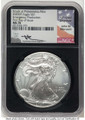 2020-(P) S$1 American Silver Eagle Coin NGC MS70 - Emergency Issue Struck at Philadelphia - First Day of Issue coin front image