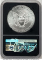 2020-(P) S$1 American Silver Eagle Coin NGC MS70 - Emergency Issue Struck at Philadelphia - First Day of Issue coin back image