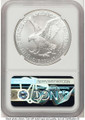 Bullionshark 2021 S$1 American Silver Eagle Coin NGC MS70 - Type Two - First Day of Issue - HAT789018074 