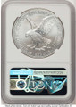 2021 S$1 American Silver Eagle Coin NGC MS70 - Type Two - First Day of Issue coin back image