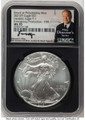 2021-(P) S$1 American Silver Eagle Coin NGC MS70 - Type One - Emergency Issue Struck at Philadelphia - First Day of Issue coin front image
