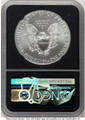 2021-(P) S$1 American Silver Eagle Coin NGC MS70 - Type One - Emergency Issue Struck at Philadelphia - First Day of Issue coin back image
