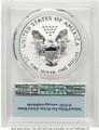 2019-S S$1 Reverse Proof American Silver Eagle Coin PCGS rev PR70 - Enhanced coin back image