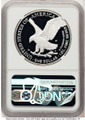 2025-W $1 Proof American Silver Eagle Coin NGC PF70 UCAM - First Day of Issue coin back image