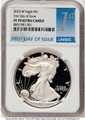 Bullionshark 2025-W $1 Proof American Silver Eagle Coin NGC PF70 UCAM - First Day of Issue - HAT779465038 