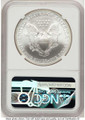 Bullionshark 2007 S$1 American Silver Eagle Coin NGC MS70 - HAT521414039 