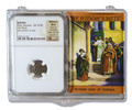Bullionshark Widow’s Mite: Judean Prutah (103-76 BC) NGC (Clear Box)(PROMO) 