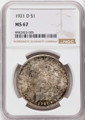 Bullionshark 1921-D S$1 Morgan Silver Dollar Coin NGC MS67 - HAT787620005 
