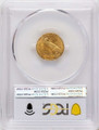 1915 $2.5 Indian Gold Quarter Eagle Coin PCGS MS65  CAC coin back image