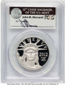 2012-W $100 Proof Modern Bullion Coin PCGS PR70   One-Ounce Platinum Eagle coin front image
