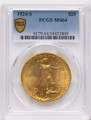 Bullionshark 1924-S $20 Saint Gaudens Double Eagle PCGS MS64 - HAT787547009 