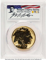 Bullionshark 2013-W $50 Reverse Proof 1 oz American Gold Buffalo Coin PCGS rev PR70 - 100th Anniversary - HAT784891002 