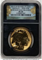 Bullionshark 2013-W $50 Reverse Proof 1 oz American Gold Buffalo Coin NGC rev PF70 - 100th Anniversary - HAT789297001 