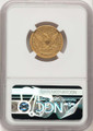 Bullionshark 1861-S $5 Gold Liberty NGC AU53 - HAT508237001 