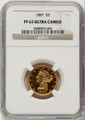 1887 $5 Proof Liberty Gold Half Eagle Coin NGC PF63 UCAM coin front image