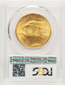 1925-S $20 Saint Gaudens Double Eagle PCGS MS62 coin back image