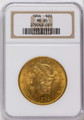 1904 $20 Gold Liberty Double Eagle NGC MS65 coin front image
