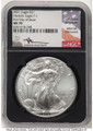 Bullionshark 2021 S$1 American Silver Eagle Coin NGC MS70 - Type One - First Day of Issue - HAT789018090 