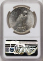 1934 S$1 Peace Silver Dollar Coin NGC MS64 coin back image