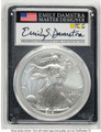 Bullionshark 2021 S$1 American Silver Eagle Coin PCGS MS70 - Type Two - First Day of Issue - Damstra Signature - HAT782862050 