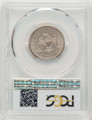 1861-S 25C Seated Quarter Coin PCGS AU55 coin back image
