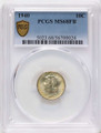 1940 10C Mercury Dime Coin PCGS MS68 coin front image