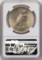 Bullionshark 1934 S$1 Peace Silver Dollar Coin NGC MS66 - HAT788990011 