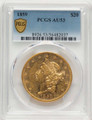 Bullionshark 1859 $20 Gold Liberty Double Eagle PCGS AU53 - HAT788141040 