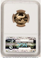 2003-W $10 Proof 1/4 oz American Gold Eagle Coin NGC PF70 UCAM coin back image