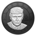  2026 Donald J. Trump Semiquincentennial $1 Coin – Black Ruthenium & Frosted Highlights Deluxe Edition 
