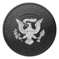  2026 Donald J. Trump Semiquincentennial $1 Coin – Black Ruthenium & Frosted Highlights Deluxe Edition 
