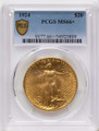 Bullionshark 1924 $20 Saint Gaudens Double Eagle PCGS MS66  + - HAT524614026 