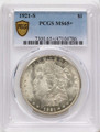 Bullionshark 1921-S S$1 Morgan Silver Dollar Coin PCGS MS65  + - HAT790406011 