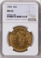 Bullionshark 1904 $20 Gold Liberty Double Eagle NGC MS65 - HAT790677015 