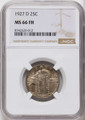Bullionshark 1927-D 25C Standing Liberty Quarter Coin NGC MS66 - HAT790618023 