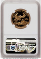 2001-W $25 Proof 1/2 oz American Gold Eagle Coin NGC PF70 UCAM coin back image