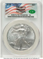 Bullionshark 2026 $1 American Silver Eagle Coin CACG MS70 - First Strike - HAT523043140 