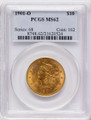 Bullionshark 1901-O $10 Gold Liberty PCGS MS62 - HAT507835016 