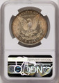 1878 7TF S$1 Morgan Silver Dollar Coin NGC MS65  +  Reverse of 1879 coin back image