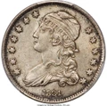 Bullionshark 1831 25C Bust Quarter Coin PCGS MS63  CAC +  Small Letters - B-4 - R.1 - HAT791027022 