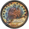 Bullionshark 1889 25C Seated Quarter Coin PCGS MS67  CAC + - HAT791027026 