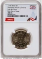 2026 $1 Modern Bullion Coin NGC MS65   Donald J. Trump Semiquincentennial - July 4th Privy coin front image