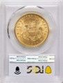 Bullionshark 1873 $20 Gold Liberty Double Eagle PCGS MS61   Open 3 - HAT171509046 
