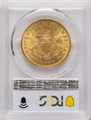 Bullionshark 1873 $20 Gold Liberty Double Eagle PCGS MS61   Open 3 - HAT789201025 